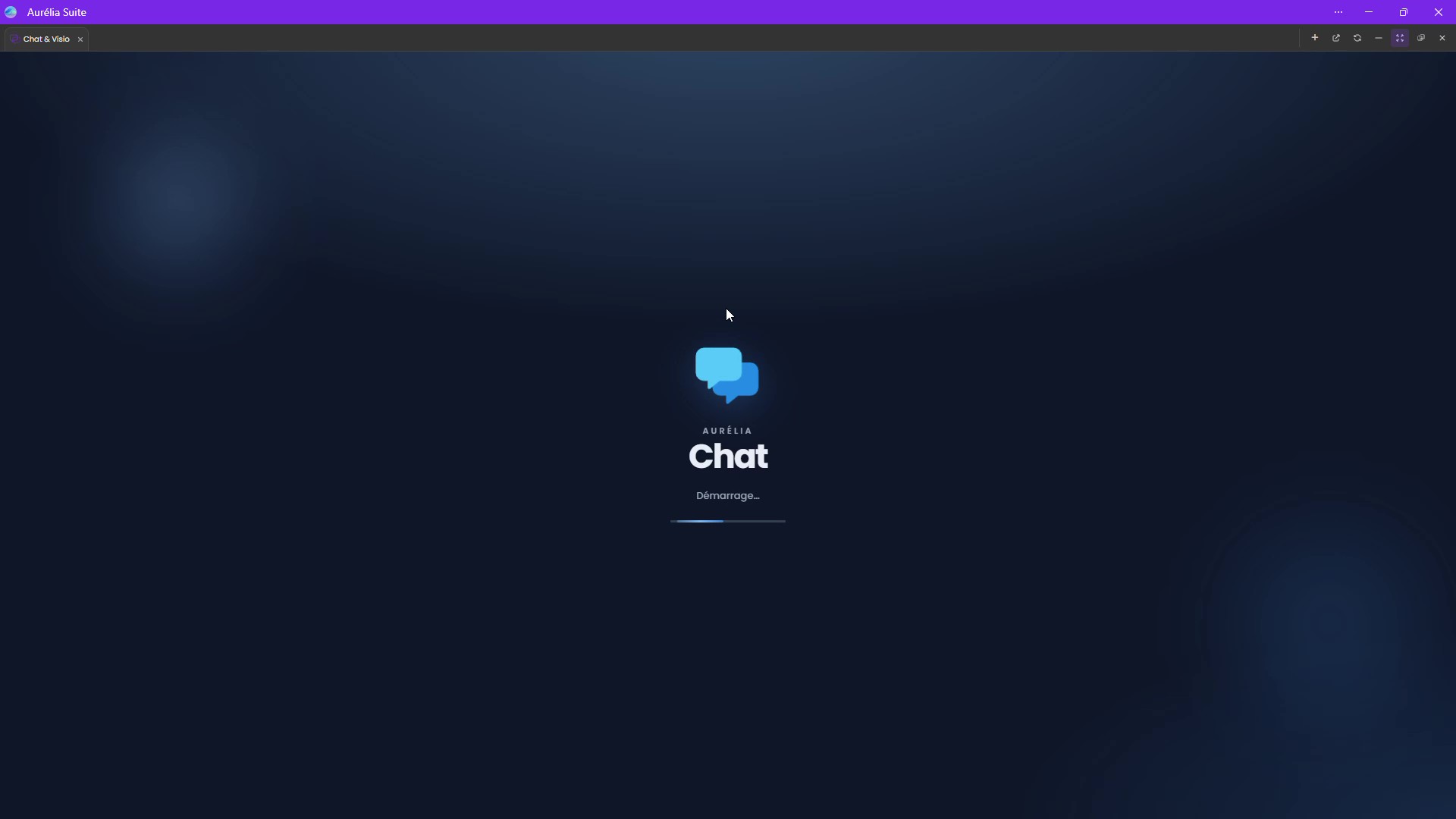 Chat & Visio. démarrage Aurélia Suite